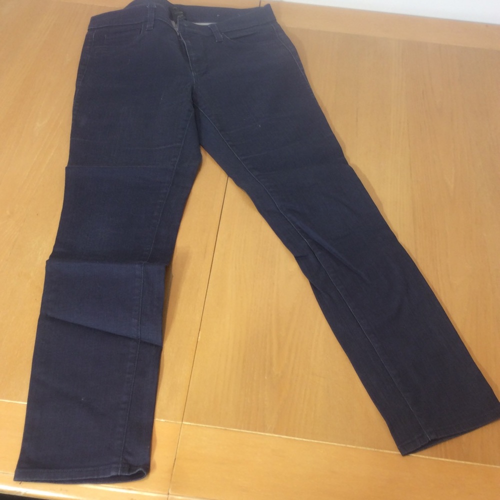 Ann Taylor denim skinny signature jeans petite